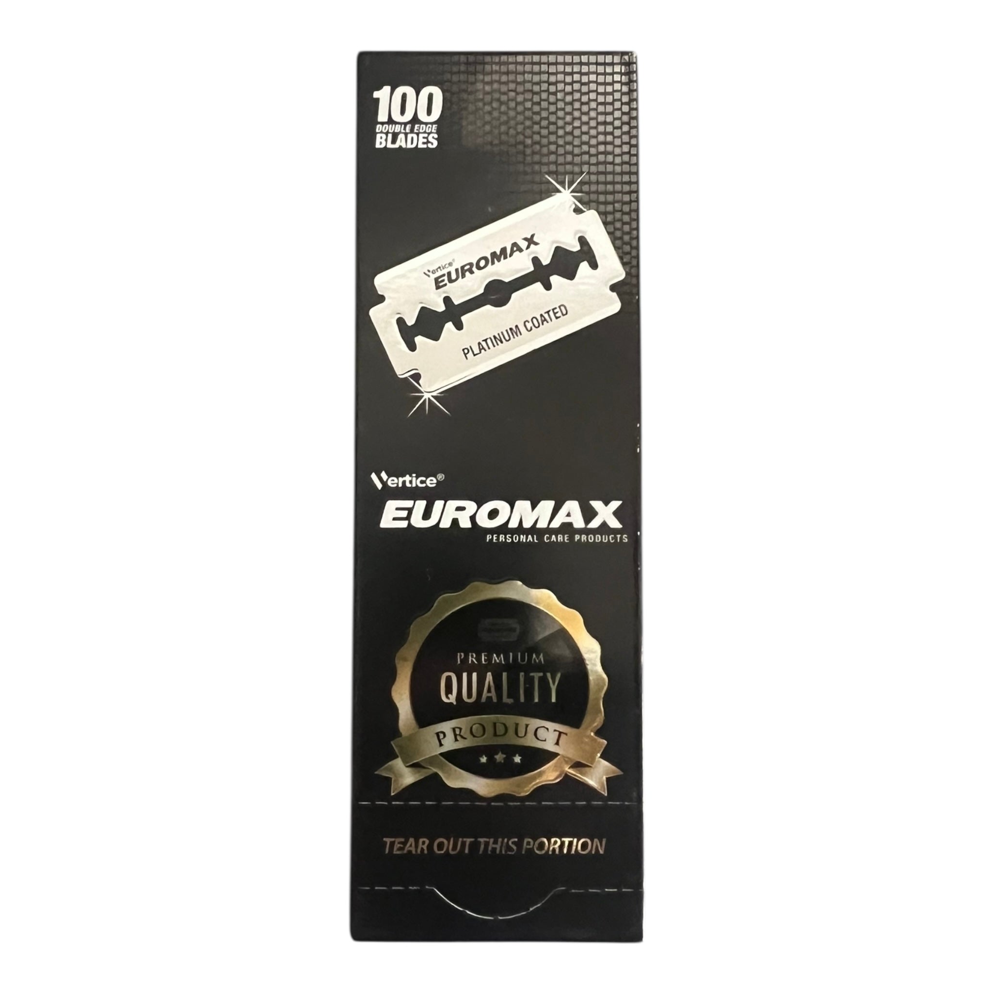 Euromax - Platinum Double Edge Razor Blades - 20 x 5 Packs – SafetyRazors