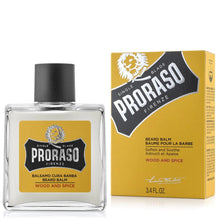 Load image into Gallery viewer, PRORASO BEARD BALM WOOD &amp; SPICE
