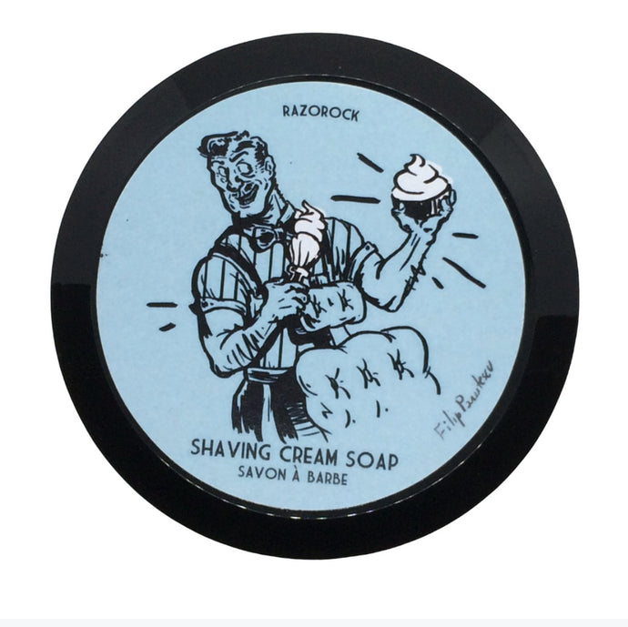 Razorback shave cream soap safetyrazors.com.au