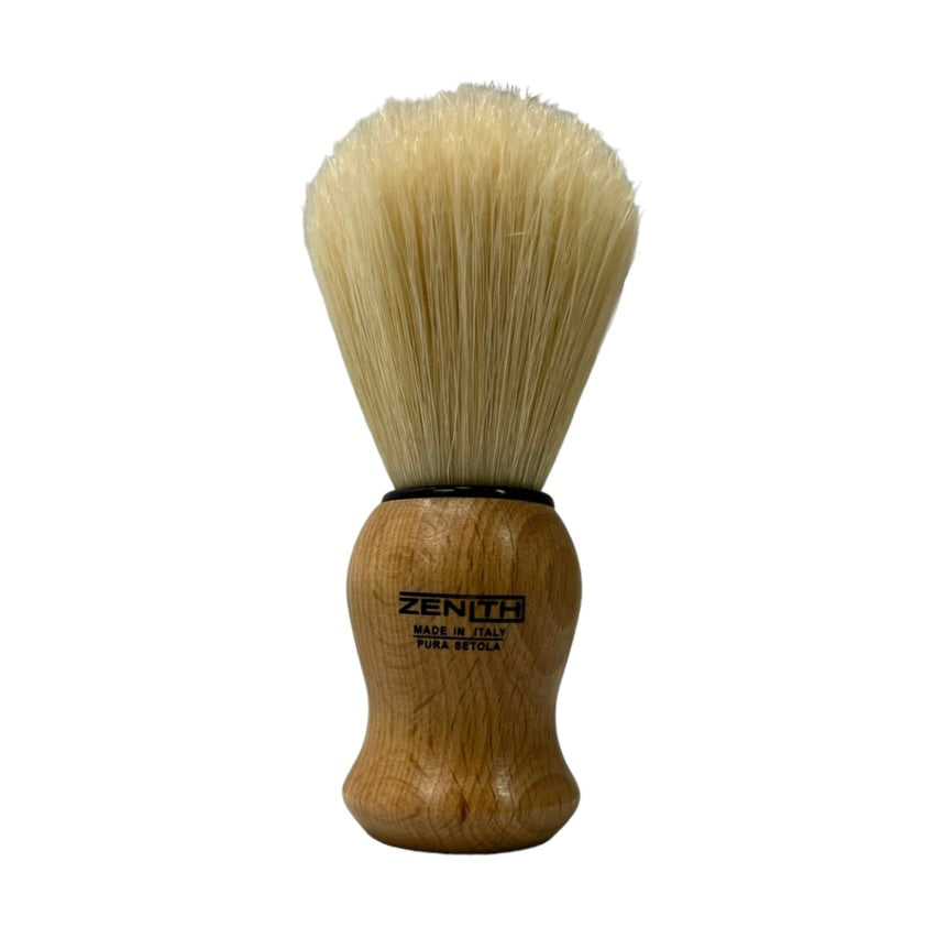 Zenith Light Wooden Handle Shaving Brush