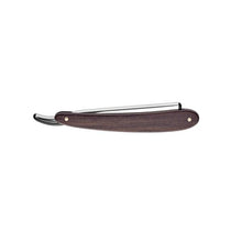 Load image into Gallery viewer, DOVO Shavette Straight Razor Ebony Wood Handle
