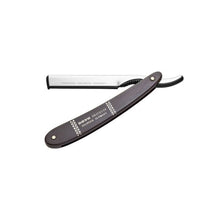 Load image into Gallery viewer, DOVO Shavette Straight Razor Ebony Wood Handle
