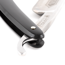 Load image into Gallery viewer, DOVO Solingen Straight Razor: Best Quality Black 5-8&quot; Carbon 125803810
