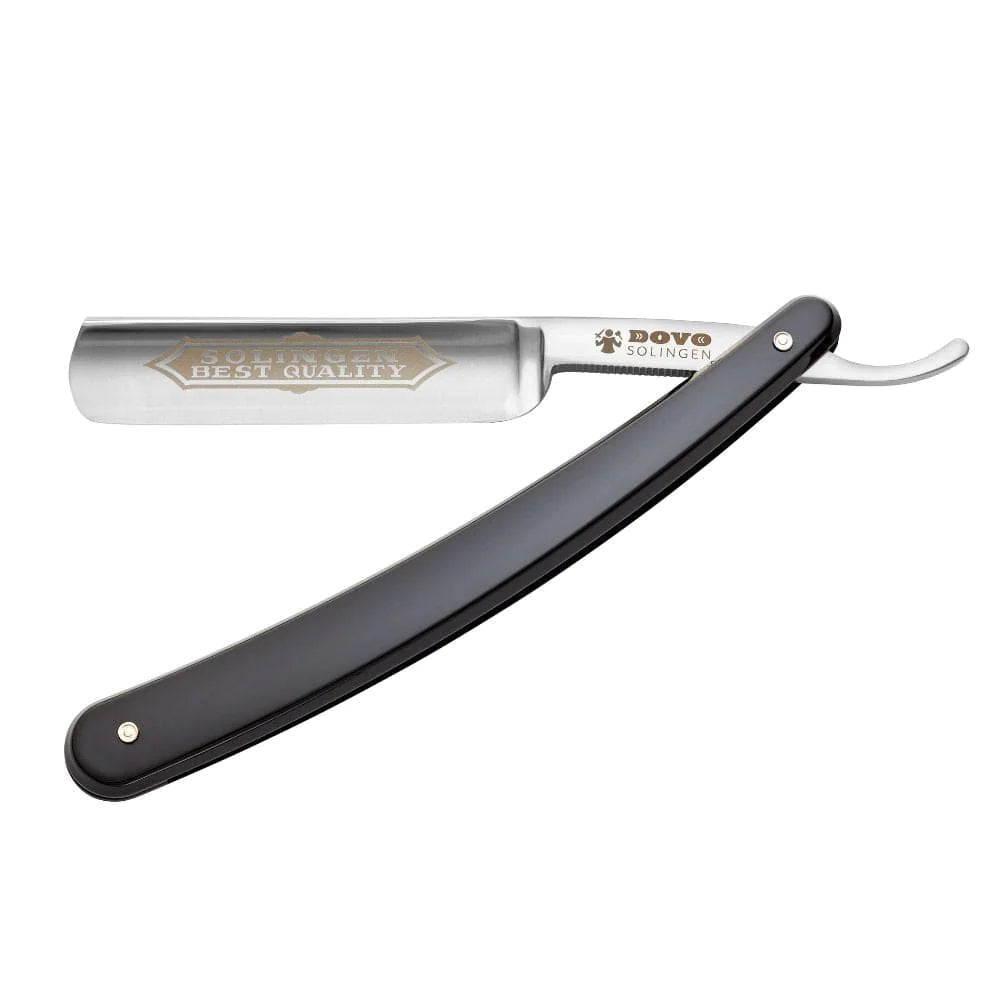 DOVO Solingen Straight Razor: Best Quality Black 5-8