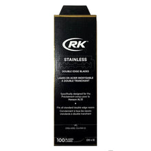 Load image into Gallery viewer, HENSON SHAVING RK DOUBLE EDGE BLADES - 100 Pack
