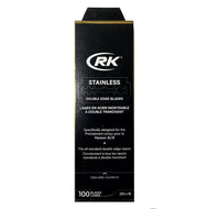 HENSON SHAVING RK DOUBLE EDGE BLADES - 100 Pack