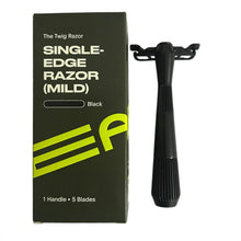 Load image into Gallery viewer, The Leaf Twig Razor - Black
