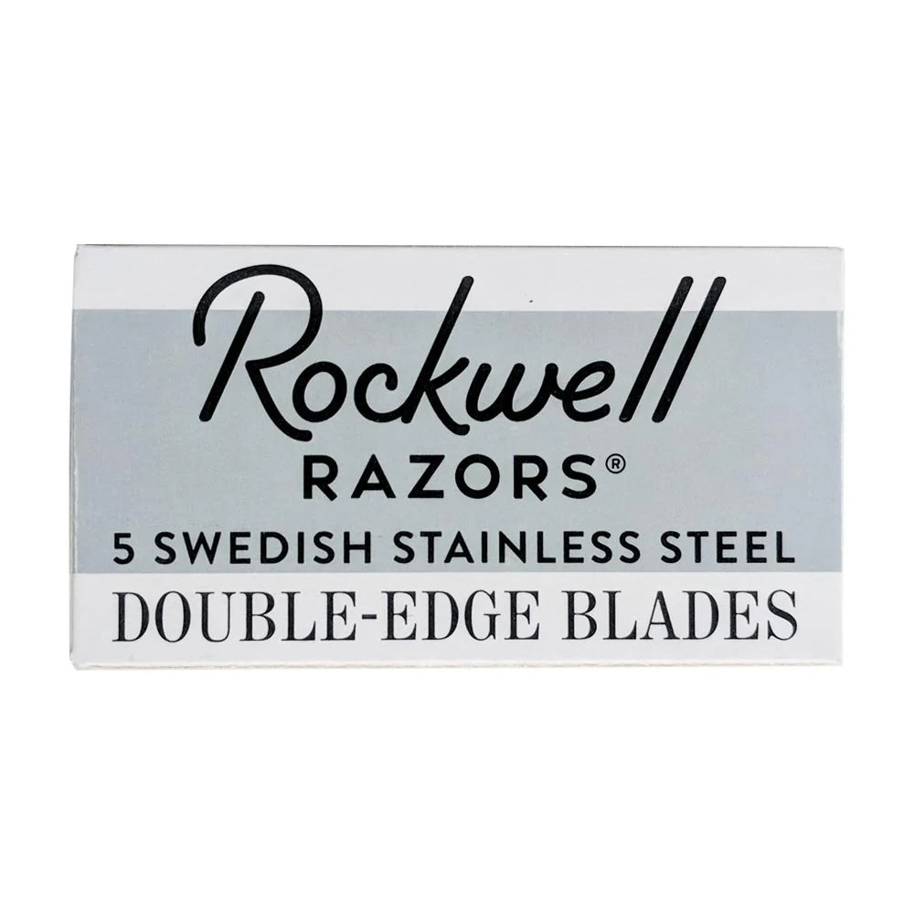 Rockwell Double Edge Safety Razor Blades 5 Pack