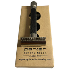 Load image into Gallery viewer, Parker Variant Adjustable Open Comb Safety Razor - Graphite
