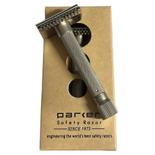 Load image into Gallery viewer, Parker Variant Adjustable Open Comb Safety Razor - Satin Chrome
