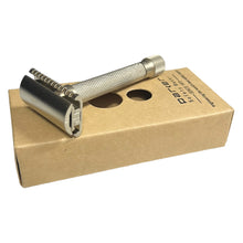 Load image into Gallery viewer, Parker Variant Adjustable Open Comb Safety Razor - Satin Chrome
