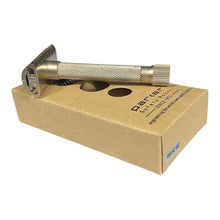 Load image into Gallery viewer, Parker Variant Adjustable Open Comb Safety Razor - Satin Chrome
