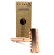 Load image into Gallery viewer, Lilvio Safety Razor - Half Open Comb &amp; Half Closed Comb Head
