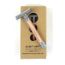 Load image into Gallery viewer, Parker 63c Open Comb, Rose Gold Safety Razor
