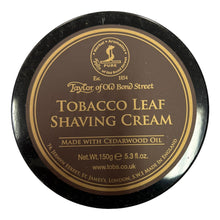 Load image into Gallery viewer, Tobacco Leaf Shaving Cream Bowl 150g
