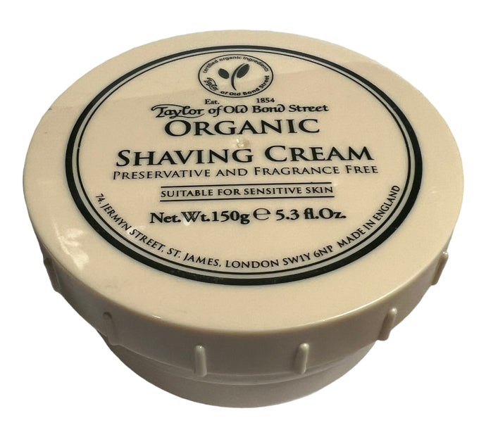 Organic Shaving Cream Bowl 150g