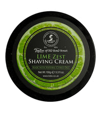 Load image into Gallery viewer, Taylor of old bond street Lime Zest Shaving Cream Bowl 150g
