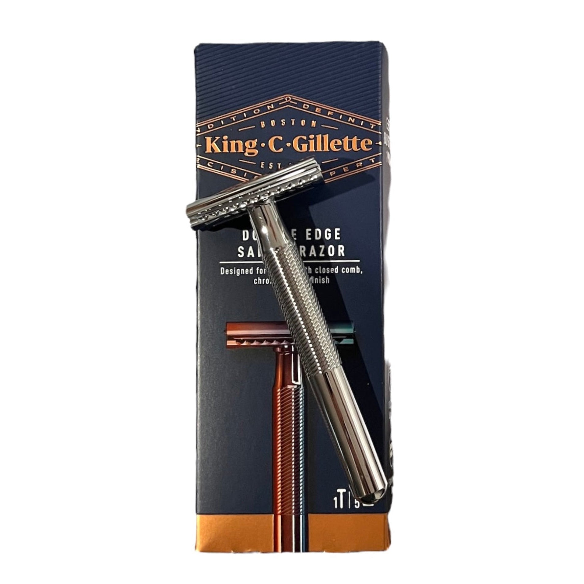 Gillette Double Razor Gillette Double Edge Safety Razor + 5 Blades – SafetyRazors
