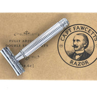Captain Fawcett Fully Adjustable Double Edged Rockwell Razor