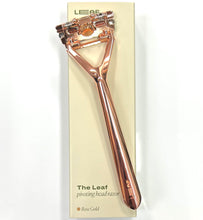 Load image into Gallery viewer, The Leaf Razor, Rose Gold
