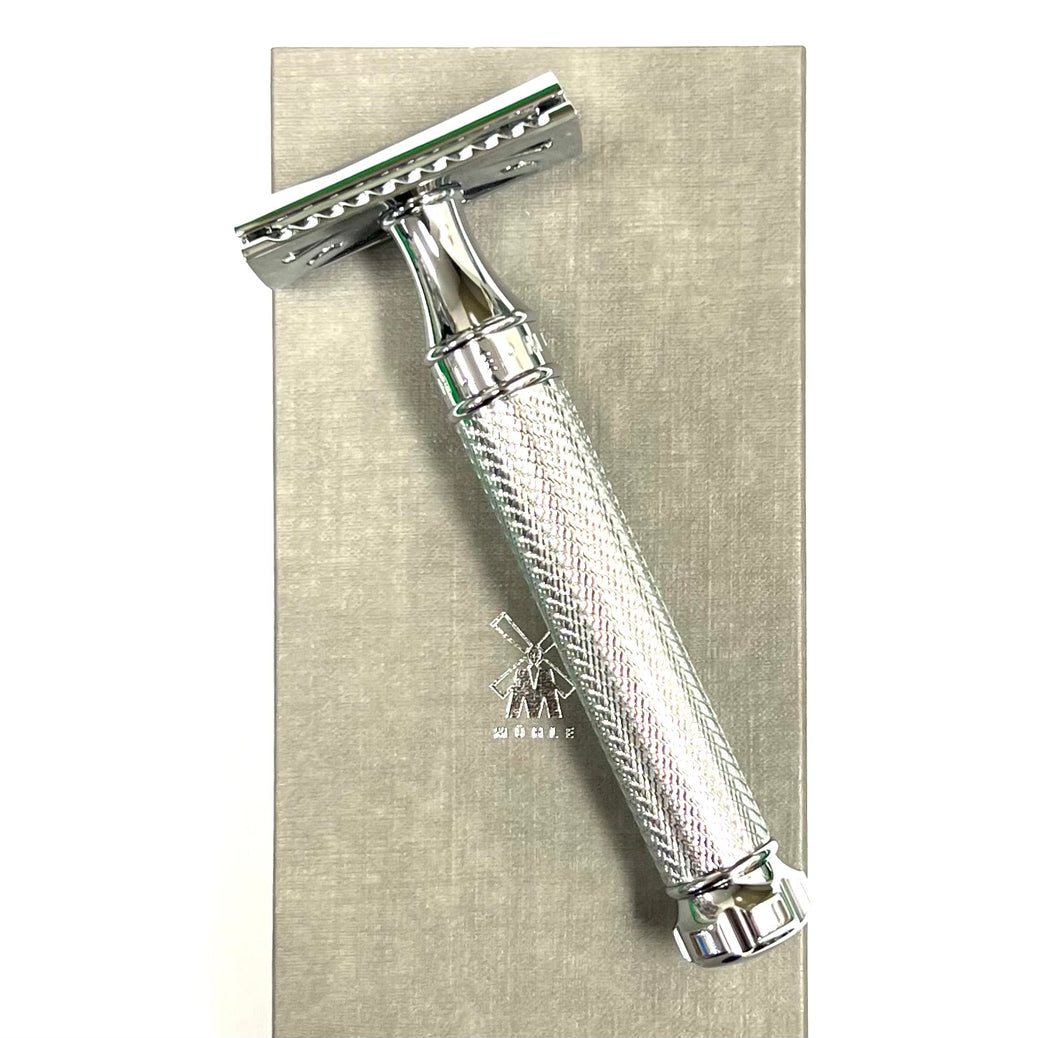 R89 Razor Muhle R89 Twist Safety Razor Closed Comb Head – SafetyRazors