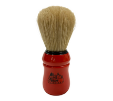 Load image into Gallery viewer, The Shave Factory Shaving Brush, Red Handle
