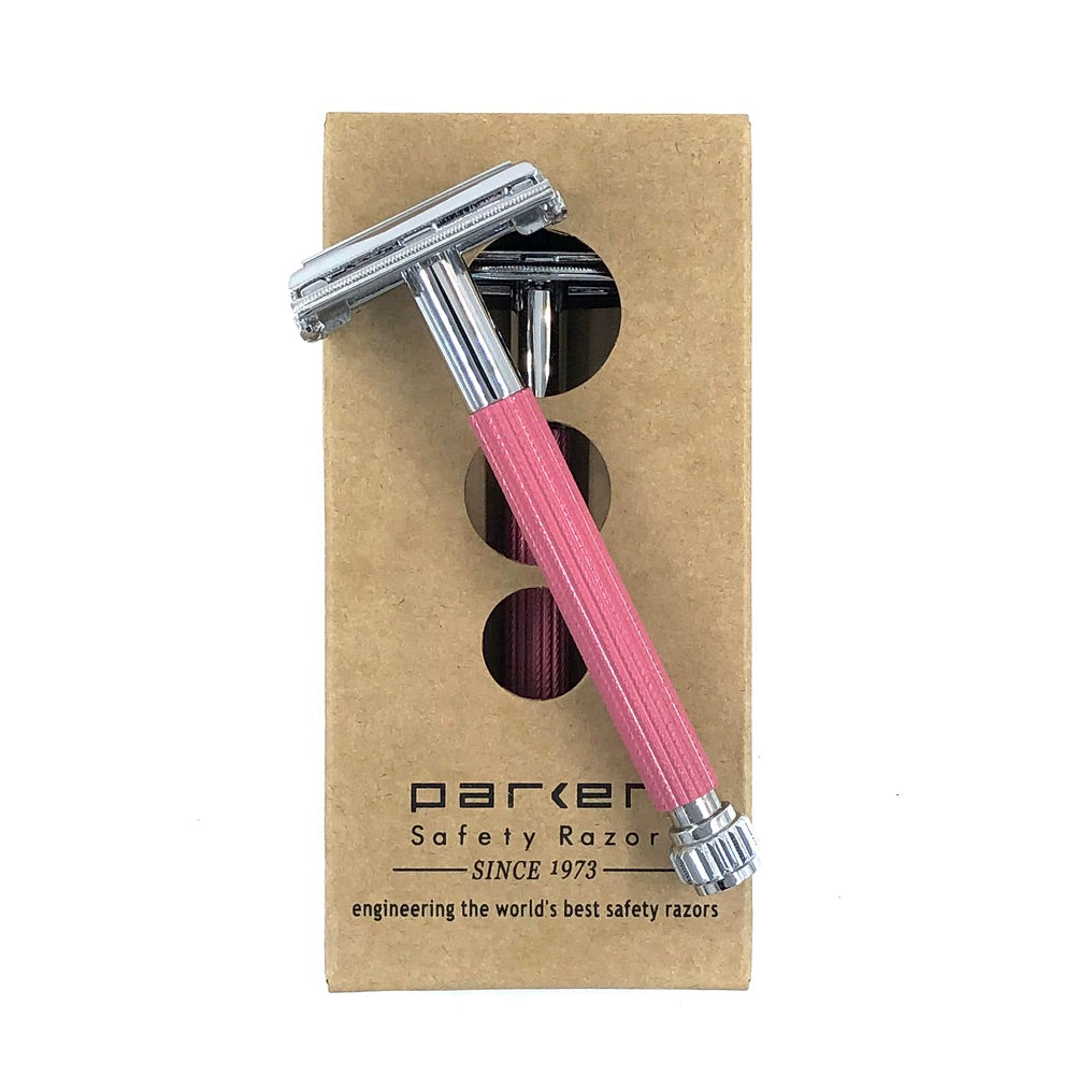 Parker 29L Safety Razor in Pink