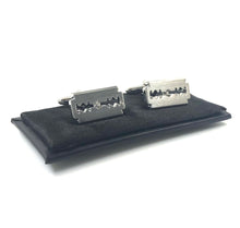 Load image into Gallery viewer, New Cufflinks - Double Edge Blades
