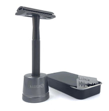 Load image into Gallery viewer, Lilvio Shaving Kit - Black or Silver Kit PLUS 30 Lilvio Blades
