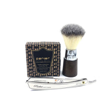 Load image into Gallery viewer, Parker SRX Barber Razor Shaving Pack
