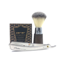 Load image into Gallery viewer, Parker SRX Barber Razor Shaving Pack
