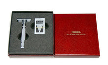 Load image into Gallery viewer, Feather Stainless Steel Double Edge Safety Razor AS-D2
