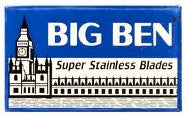 Big Ben DE razor blades, 5 blade pack