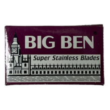 Load image into Gallery viewer, Big Ben DE razor blades, 10 blade pack
