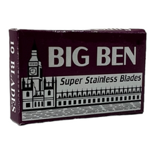 Load image into Gallery viewer, Big Ben DE razor blades, 10 blade pack
