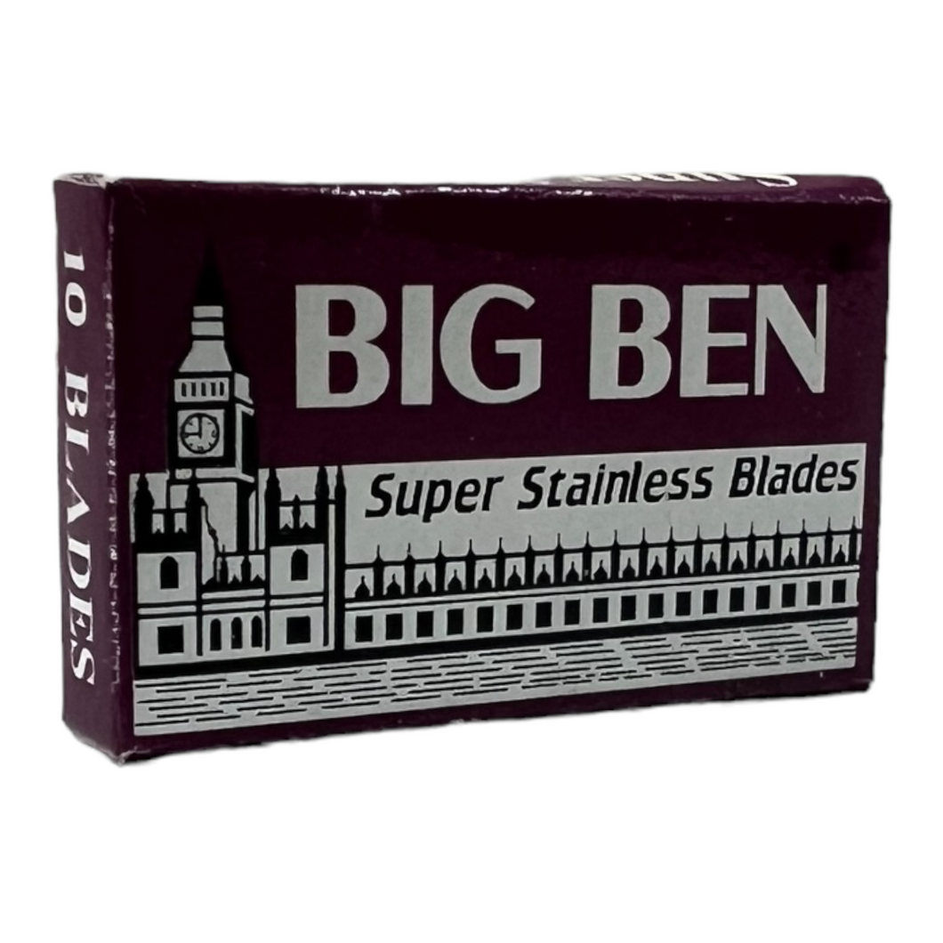 Big Ben DE razor blades, 10 blade pack