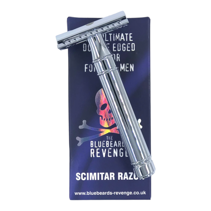 Bluebeards Revenge Scimitar DE Safety Razor