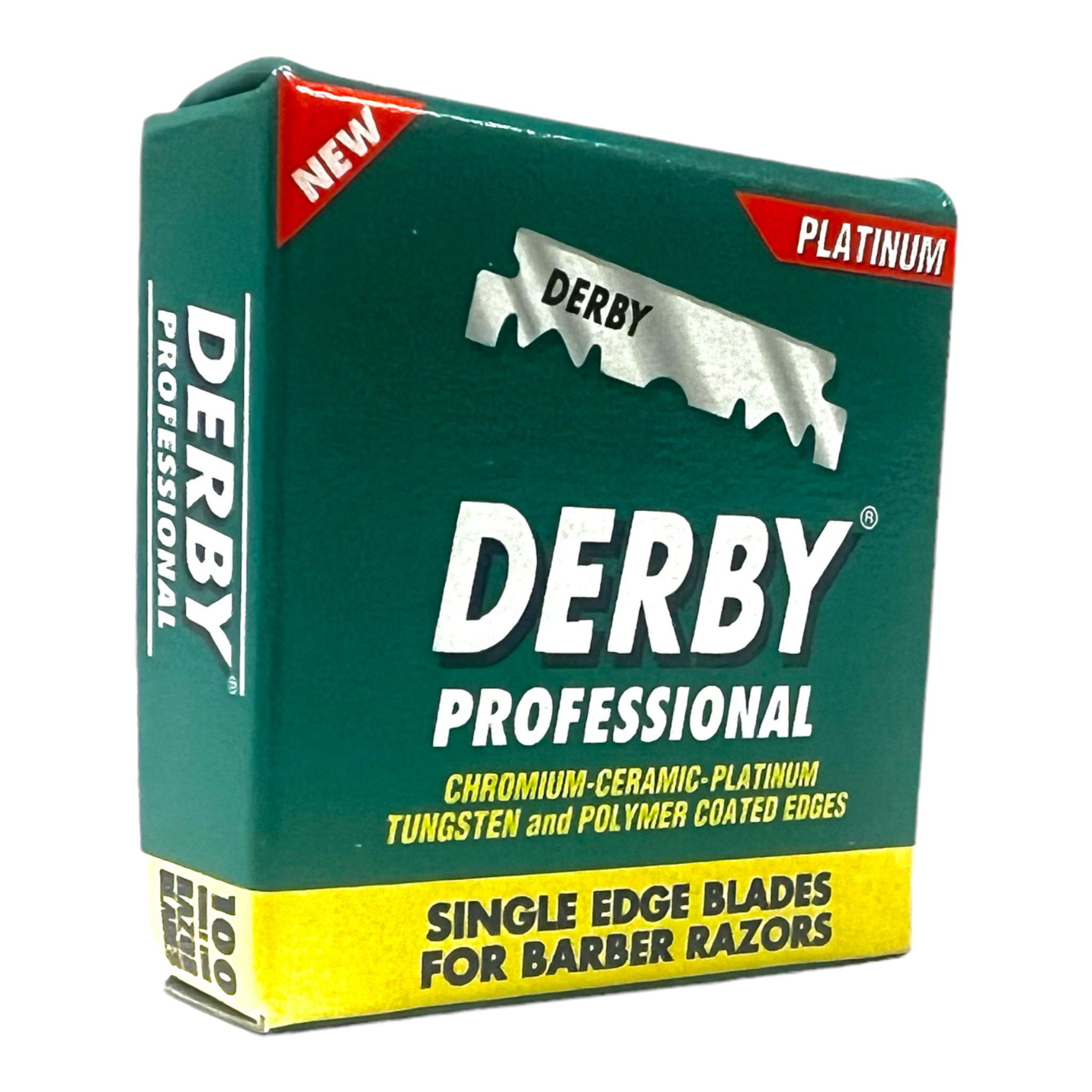 Derby Professional Shavette Half Razor Blades (100 Pack) – SafetyRazors