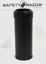 Load image into Gallery viewer, Synthetic Bristle Grumpy Rhino Shaving Brush, Black Handle
