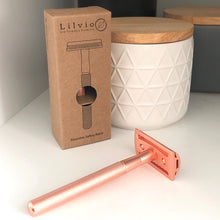 Load image into Gallery viewer, Lilvio Reusable Safety Razor, Choose From 10 Colours
