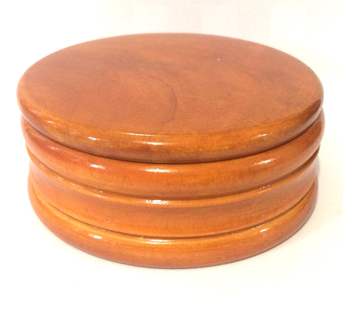 Genuine Honey Mango Wood Shaving Soap Bowl from Parker Safety Razor (No3)