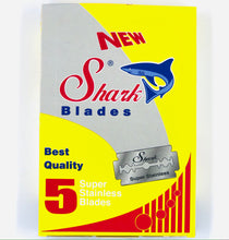 Load image into Gallery viewer, Shark Stainless Double Edge Safety Razor Blades, Pack of 100
