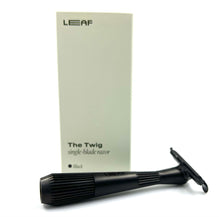 Load image into Gallery viewer, The Leaf Twig Razor - Black
