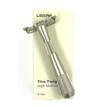 Load image into Gallery viewer, The Leaf Twig Razor - Silver
