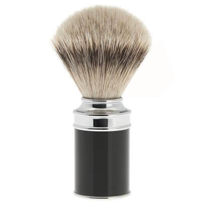 Muhle Pure Silvertip Fine Badge Brush