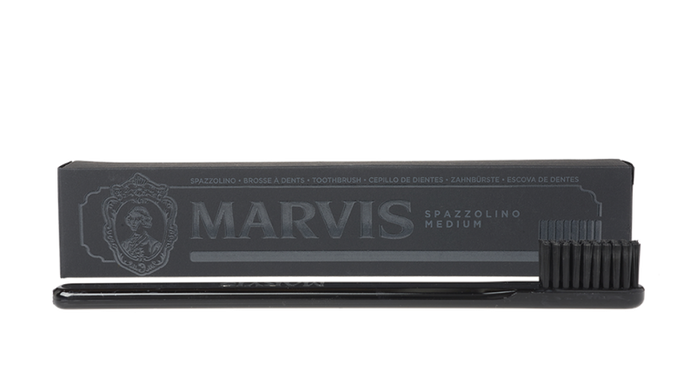 Marvis Medium Black Tooth Brush