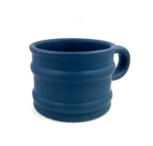 Load image into Gallery viewer, Large Open Shave Mug, Blue
