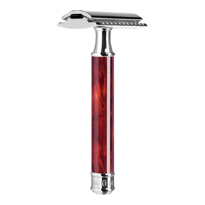 Muhle R108 Safety Razor Tortoiseshell Closed Comb