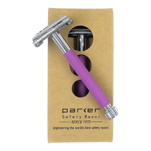 Load image into Gallery viewer, 29L Parker Safety Razor in Lavender
