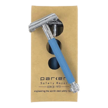 Load image into Gallery viewer, Parker 29L Safety Razor Blue

